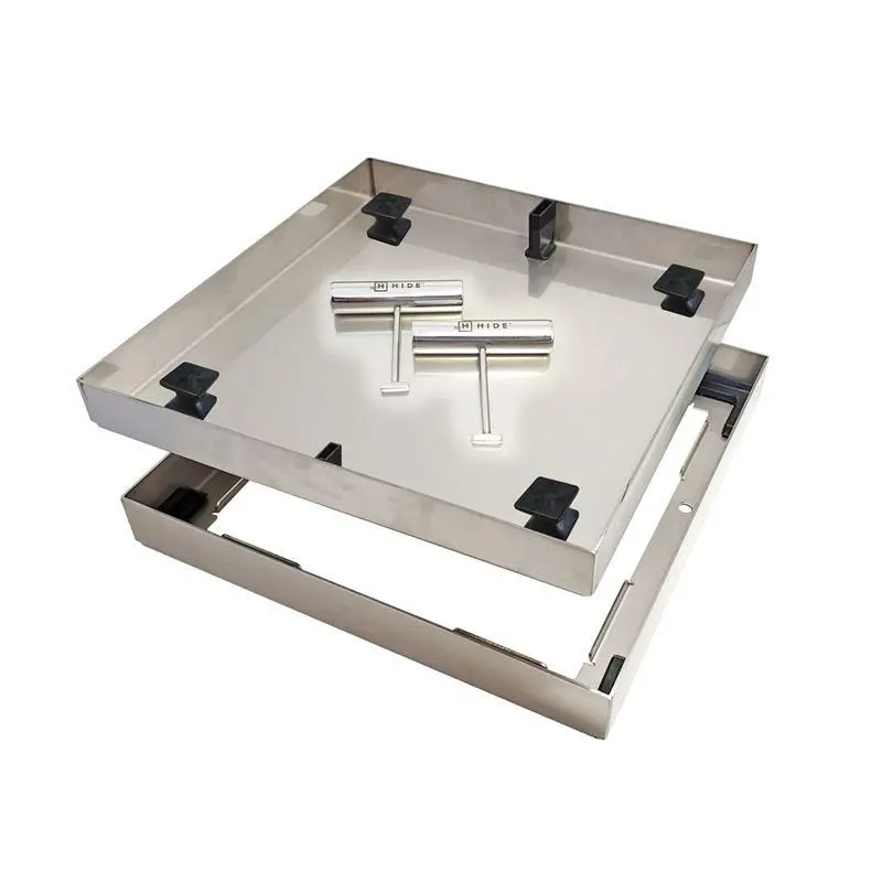 12-Inch HIDE Skimmer Cover for Pool Installations