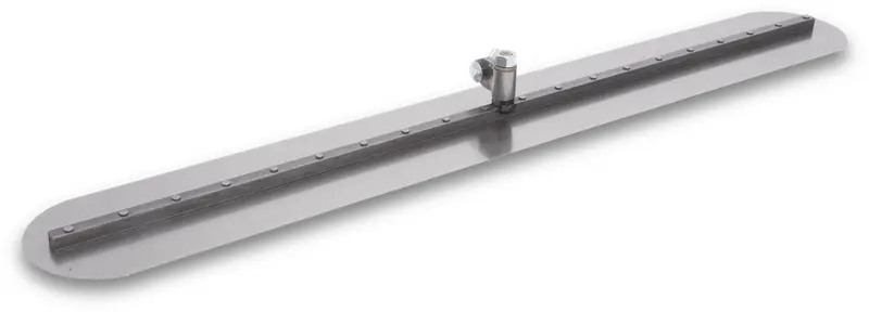 36″ x 5″ Round-End Fresno Trowel for Smooth Finishing