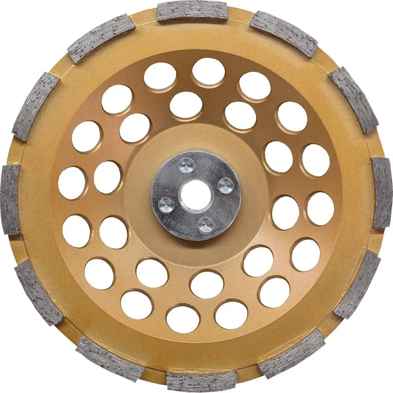 7-Inch Single-Row Diamond Cup Wheel – Anti-Vibration Design for Grinders