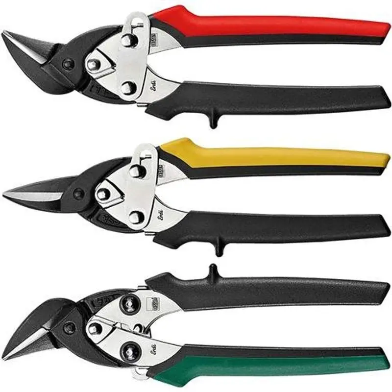 BESSEY D15 3-Piece Compact Aviation Snip Set – High-Strength Steel for Precision Metal Cutting