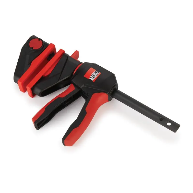 BESSEY EHKL360-06 6-Inch One-Hand Trigger Clamp with 360° Rotating Handle – Adjustable Bar Clamp for Tight Spaces