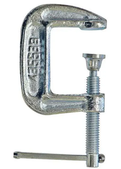 Bessey Galvanized C-Clamps for Outdoor and High-Moisture Environments