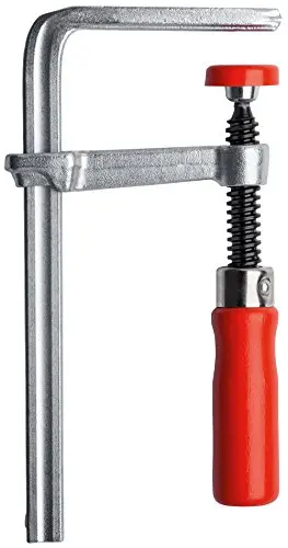 BESSEY Heavy-Duty Track Clamp with 6-5/16″ Jaw Capacity and 2-5/16″ Throat Depth