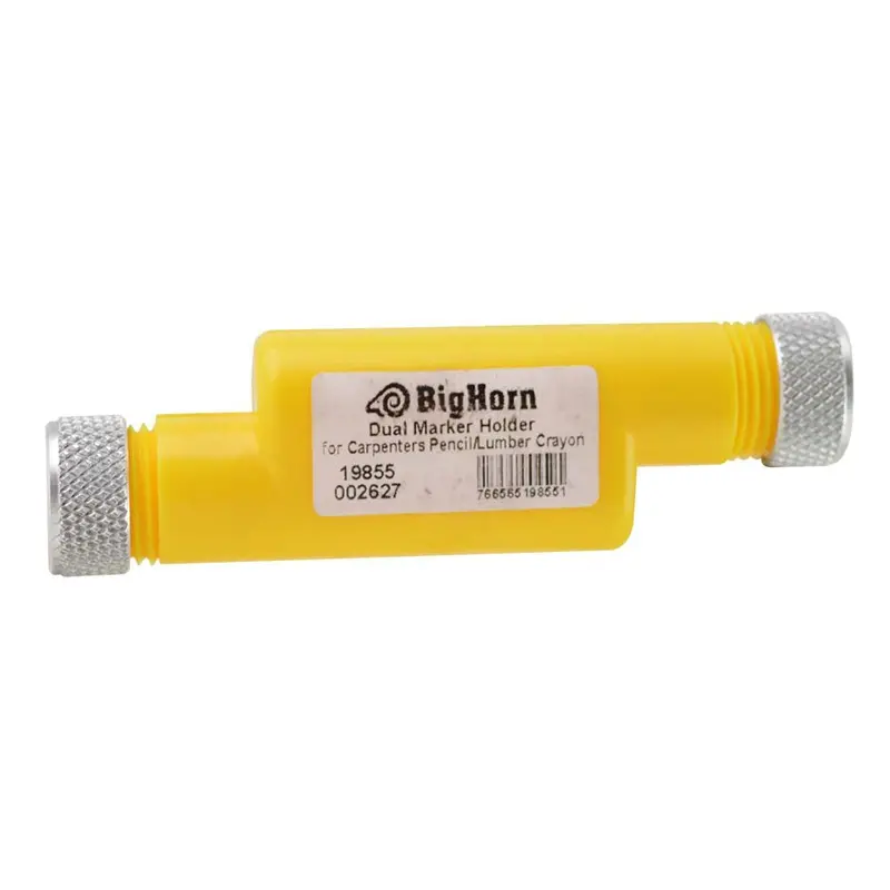Big Horn Dual Carpenter Pencil Holder for Marking Accuracy (Model 19855)
