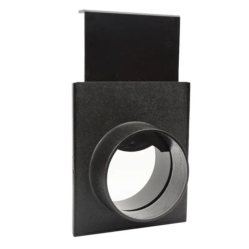 Big Horn Quick-Coupling Blast Gate – 4-Inch ABS Vacuum/Dust Collector Disconnect (Jet JW1007 Replacement)