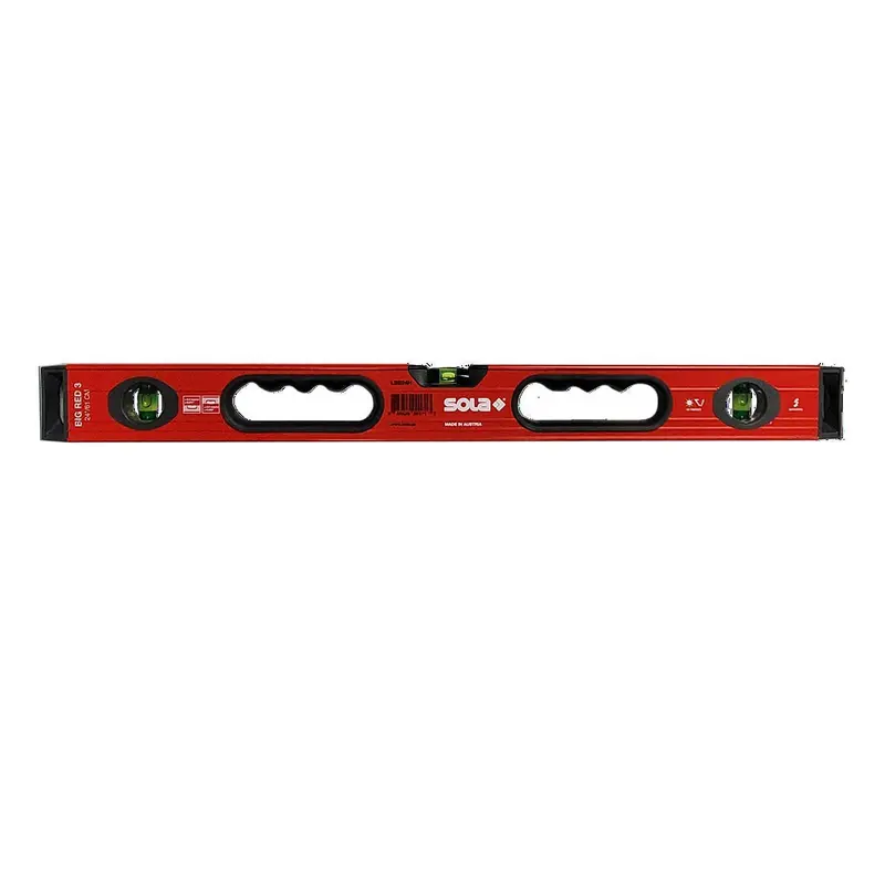 Big Red 24-Inch Box Beam Level with Ergonomic Handles
