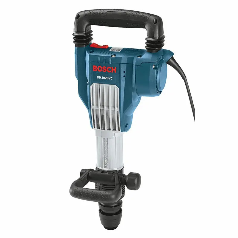 BOSCH DH1020VC 15-Amp SDS-Max Demolition Hammer – Inline Design with Active Vibration Control