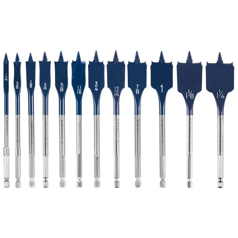 Bosch DSB5012 Daredevil Spade Bit Set – 12-Piece Heavy-Duty Drilling Kit