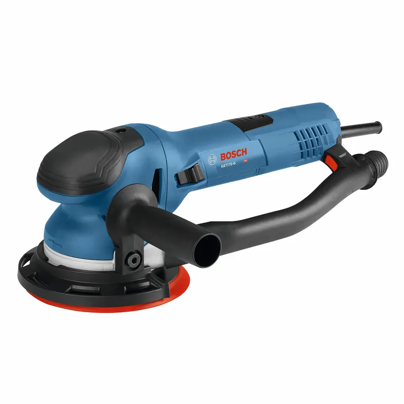 BOSCH GET75-6N 7.5-Amp Corded Orbital Sander & Polisher – 6″ Dual-Mode (Random Orbit + Turbo)