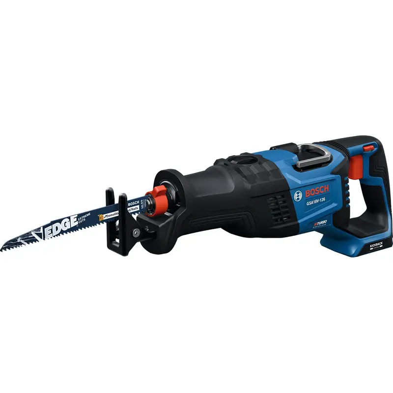 BOSCH GSA18V-126N PROFACTOR 18V Brushless Reciprocating Saw – 1-1/4″ Stroke, 6-Speed, KickBack Control (Bare Tool)