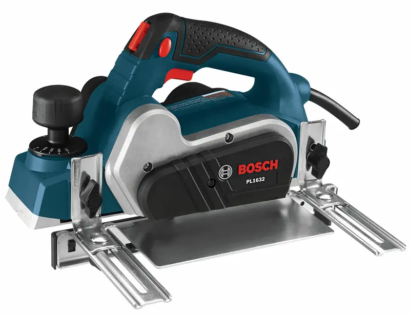 Bosch PL1632 6.5-Amp Hand Planer — 3-1/4″ Width, Variable Depth Adjustment