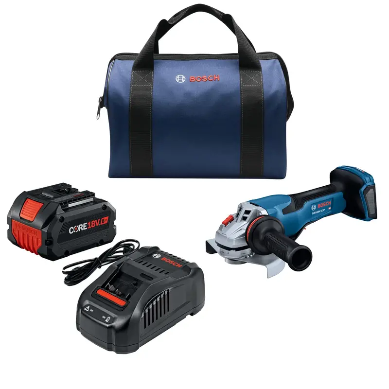 Bosch PROFACTOR 18V Spitfire 5–6-Inch Angle Grinder Kit