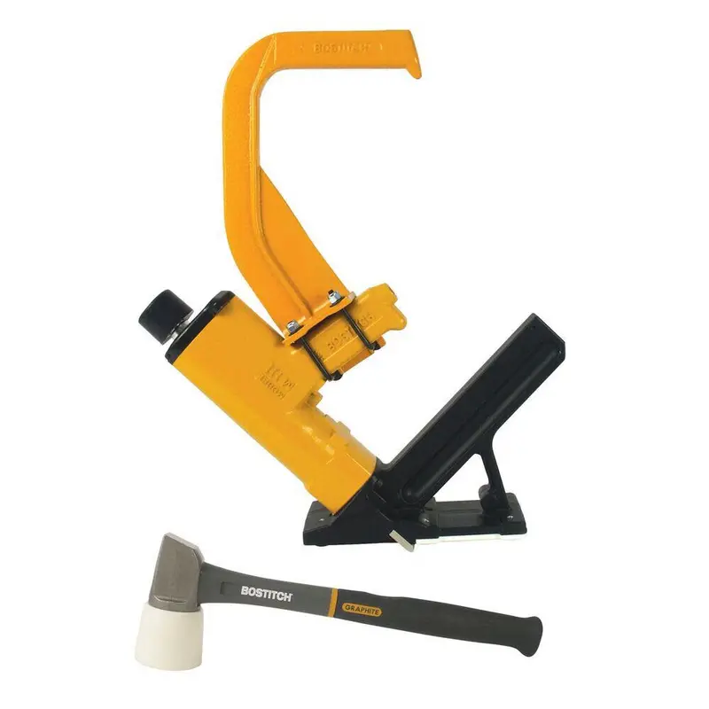 Bostitch MIIIFN Pneumatic Flooring Cleat Nailer for Hardwood Floor Installation