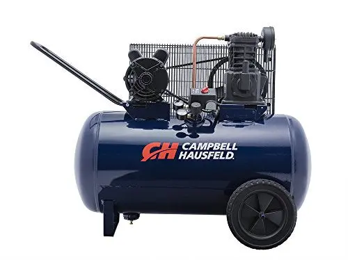 Campbell Hausfeld 30-Gallon Horizontal Air Compressor – 3.7 HP, Portable, 135 PSI Max