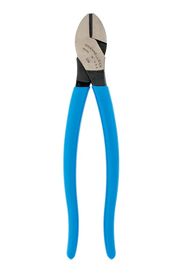 Channellock 338 XLT Diagonal Cutting Pliers – 8-Inch Precision-Cut Wire Cutters