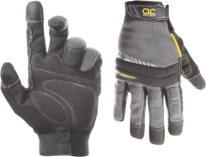 CLC Custom Leathercraft Flex Grip Work Gloves – Model 125, Durable Handyman Design