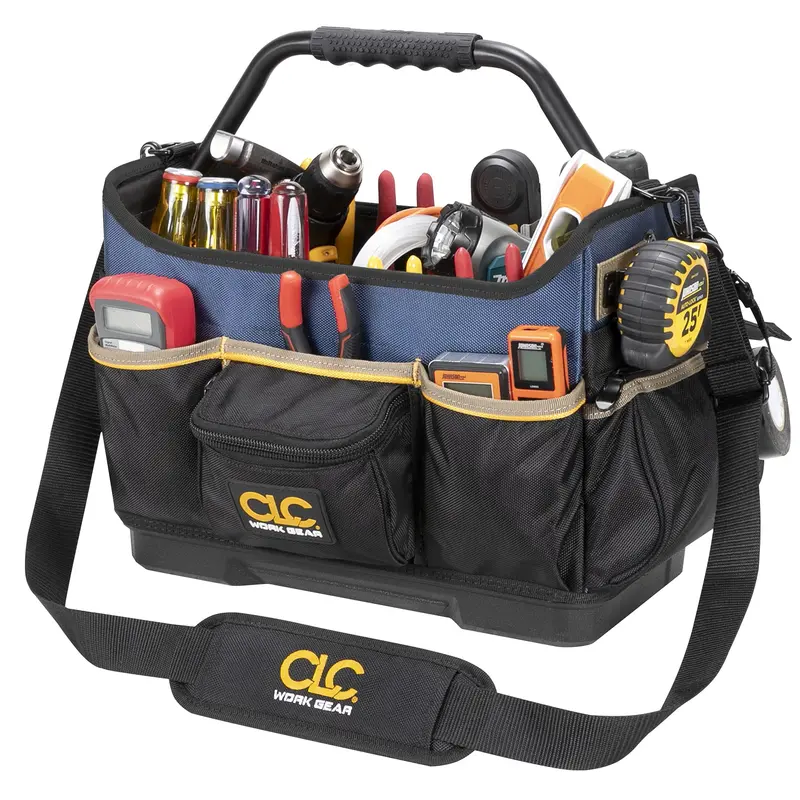 CLC PB1580 15-Inch Molded Open-Top Toolbox – Durable Black Base Design