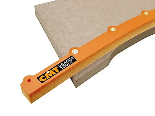 CMT TMP-1200 Flexible Curved Routing Template – 15/32″ x 15/32″ Bendable Guide for Arched Cuts