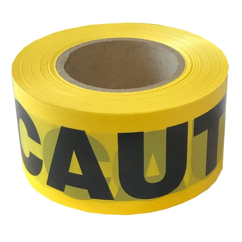 Cordova Pro Pack Yellow Caution Tape – 3-Inch x 1000-Foot Roll, 12-Roll Case
