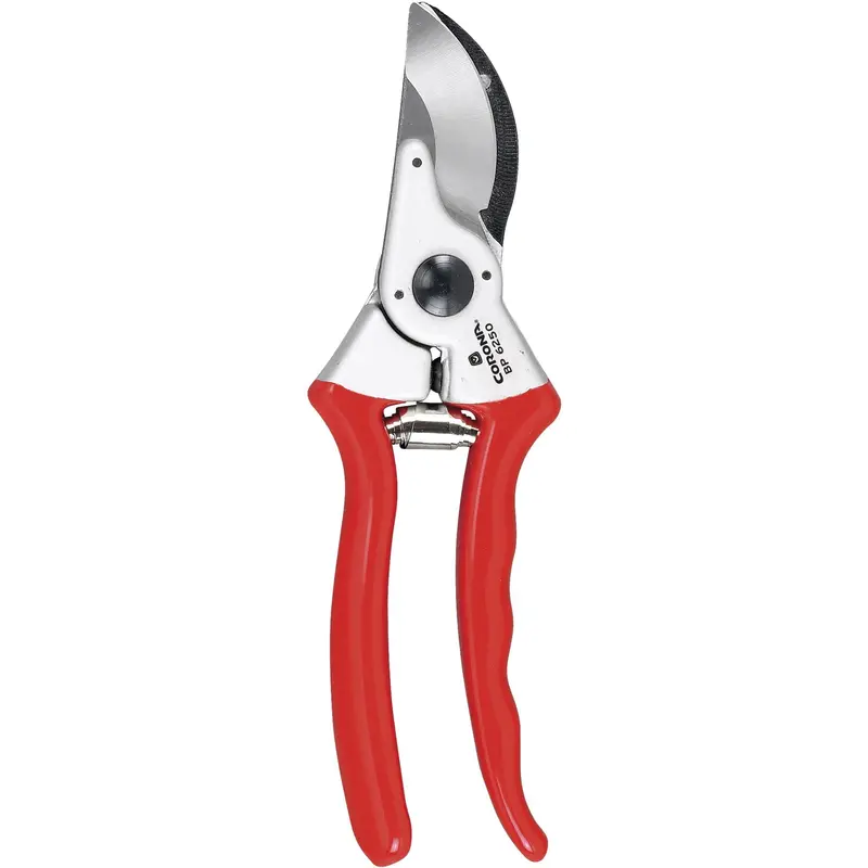 Corona BP6250 Forged Bypass Hand Pruner – 1″ Cut Capacity, Aluminum Handles, Red Finish