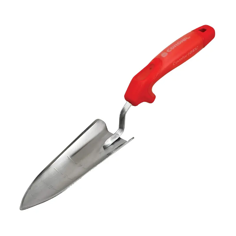 Corona CT3314 Stainless Steel ComfortGEL Trowel – 13.5″ Total Length, Red Handle
