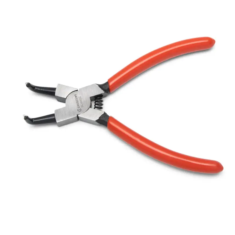 Crescent 5-Inch Curved Internal Snap Ring Pliers with Dip-Coated Grips (5CISRDG)