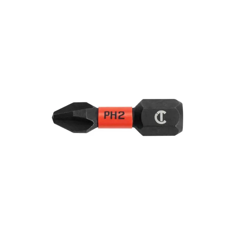 Crescent CAVB1PH2-2 Vortex #2 Phillips Bit – 1-Inch Length, 2-Pack