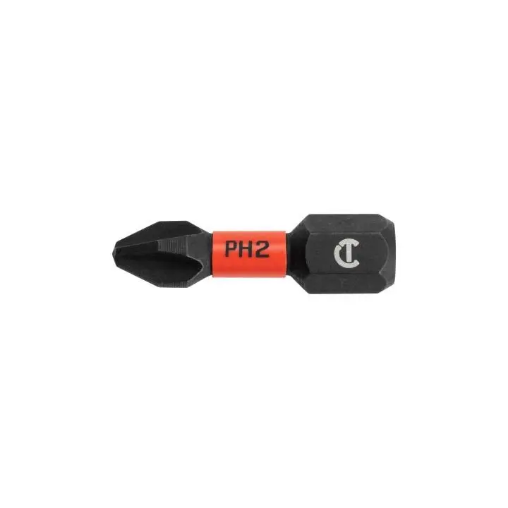 Crescent CAVB1PH2 VORTEX #2 Phillips Impact Power Bit – 1″ Length (25-Pack)