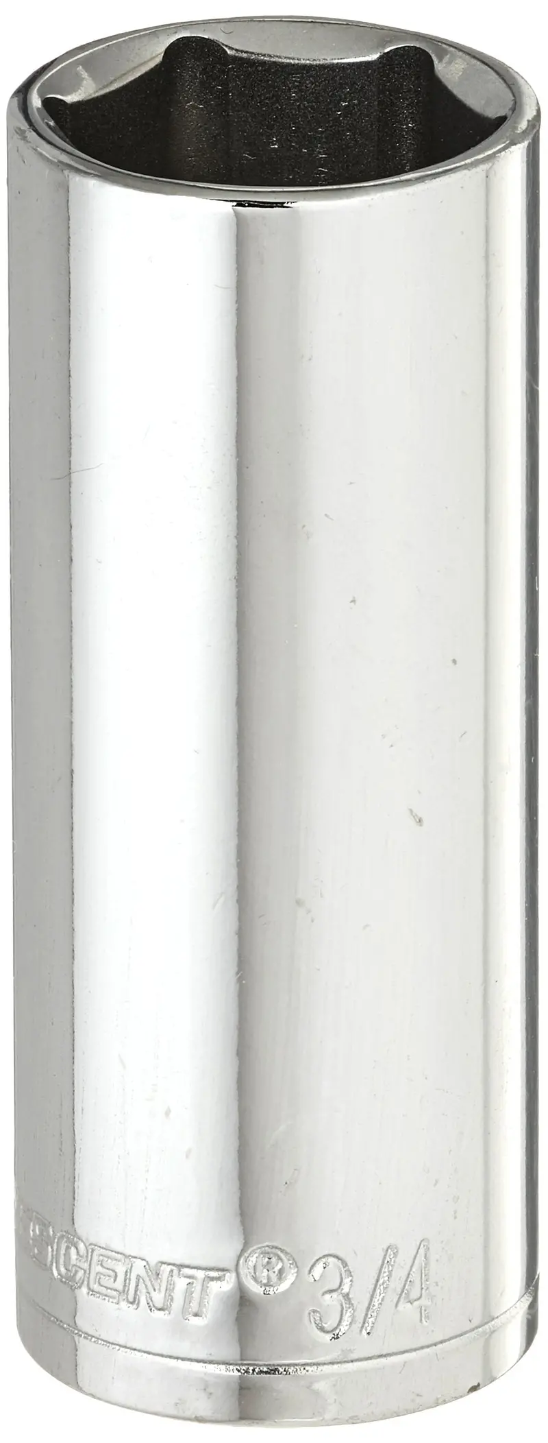 Crescent CDDS31N 3/8″ Drive Deep SAE Socket – 3/4″ Size, 6-Point Design for Tight Spaces