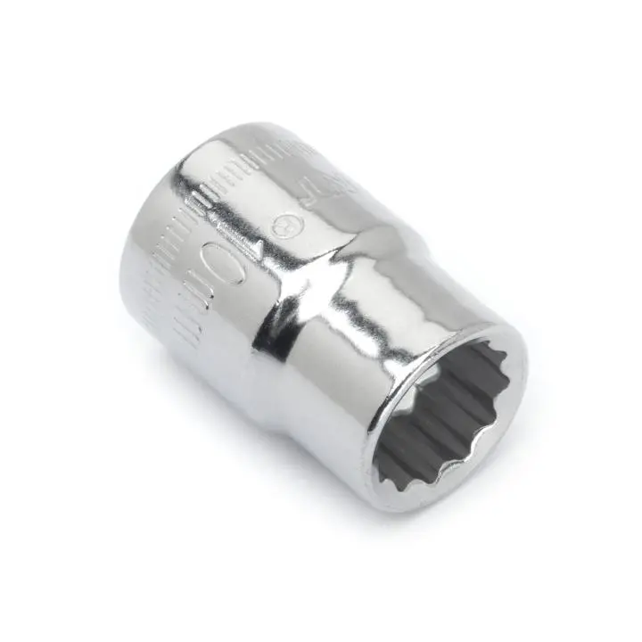 Crescent CDS40N 3/8″ Drive 12-Point Metric Socket – 10mm, Chrome Finish