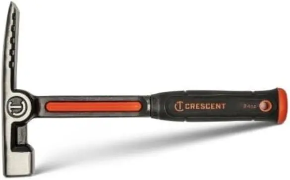 Crescent CHSBK15 15 oz Steel Brick Hammer – For Masonry and Heavy-Duty Striking Tasks