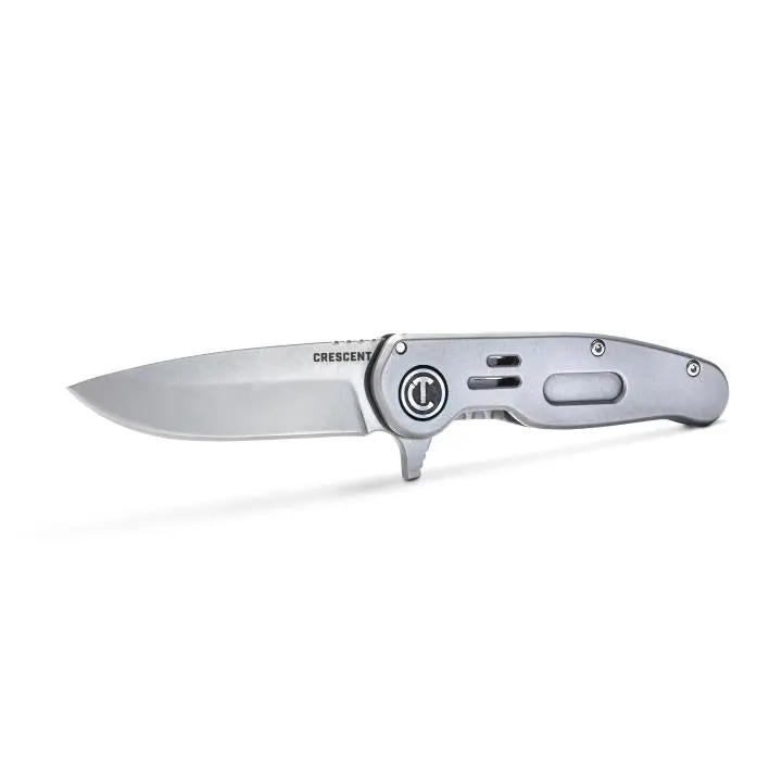 Crescent CPK258FL Pocket Knife – 2-1/2″ Low-Profile Folding Blade with Compact Carry Design