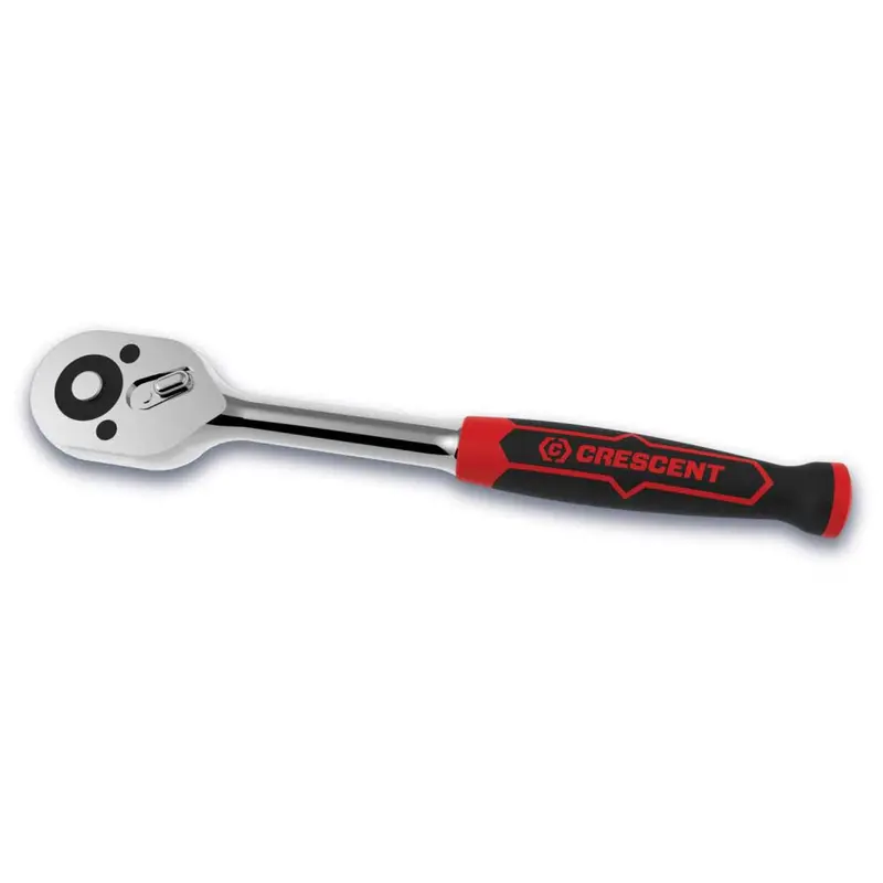 Crescent CRW7 3/8-Inch Drive 72-Tooth Quick-Release Teardrop Ratchet (10.75-Inch)