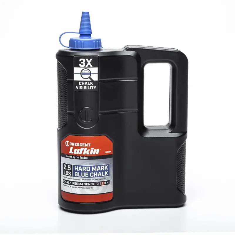 Crescent Lufkin Blue Chalk Refill – 2.5 lb Cartridge for Marking Tools
