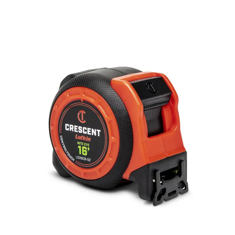 Crescent Lufkin CONTROLTOUCH NITE Eye 16 ft Tape Measure – Glow-in-the-Dark Markings