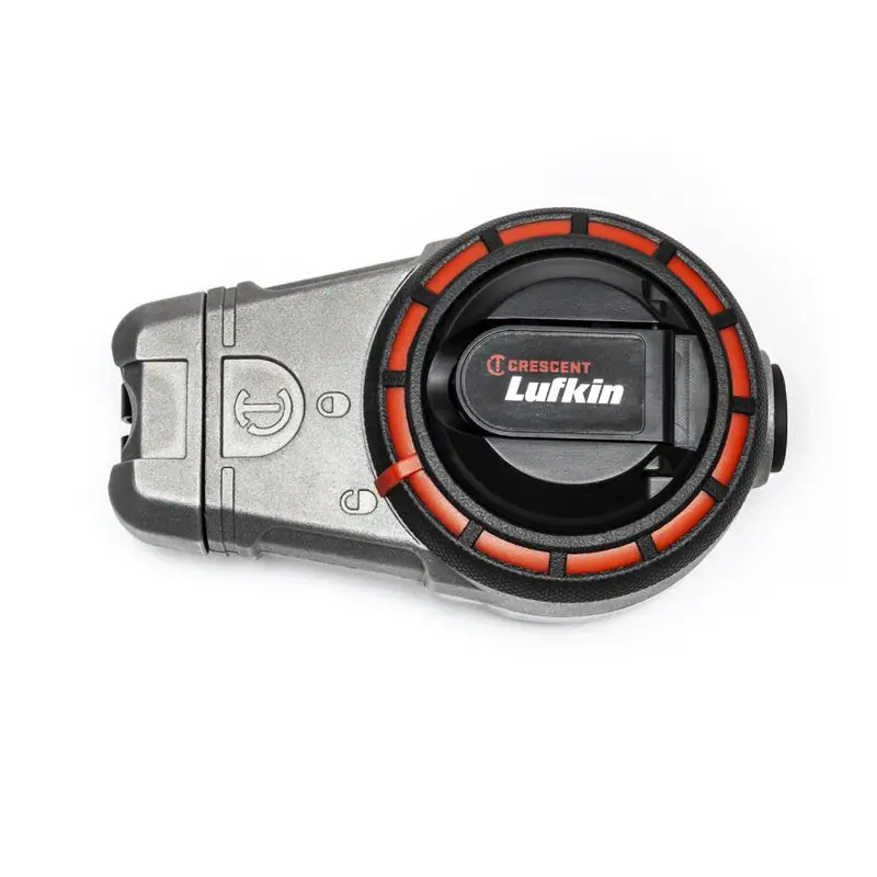 Crescent Lufkin Professional Chalk Reel – 100-Foot Aluminum Housing with Red Chalk for Long, Visible Lines