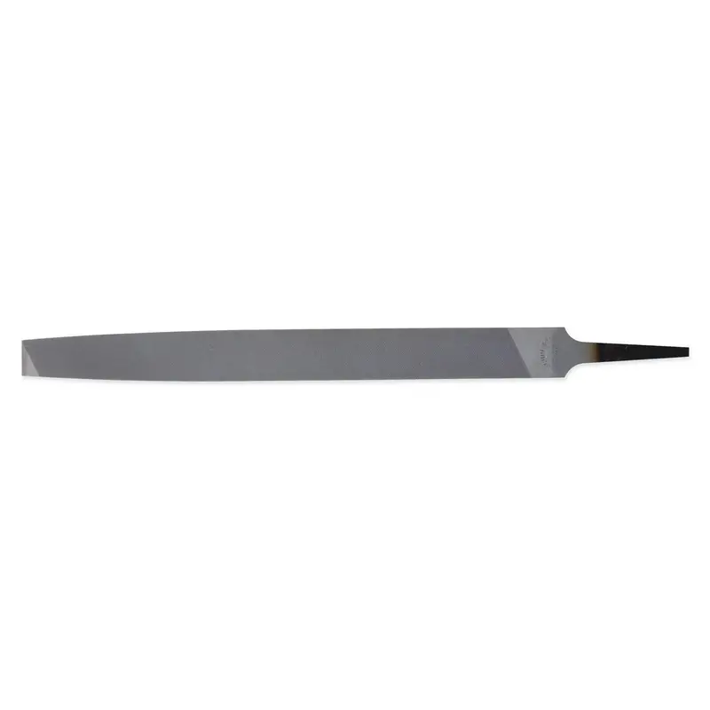 Crescent Nicholson 21701NN 10″ Bastard File – Mill-Single-Cut, Red Handle, General-Purpose Metal & Wood Filing