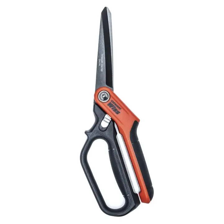 Crescent W11TM Titanium-Coated Tradesman Shears – 11-Inch Heavy-Duty Single-Ring Design