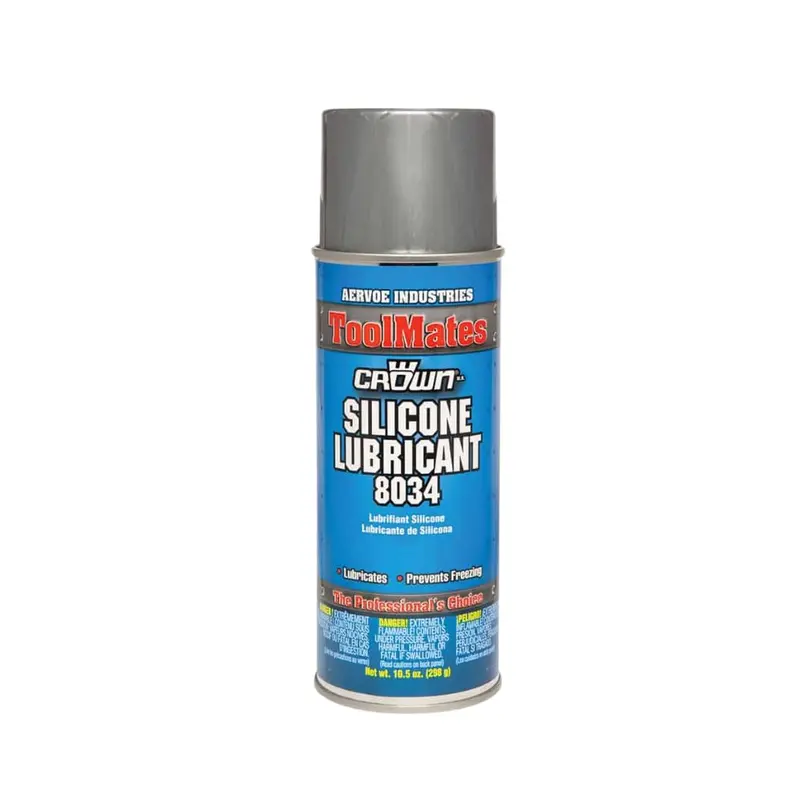 Crown General-Purpose Silicone Lubricant Aerosol – 10.5 oz Can (16 oz Net Weight)
