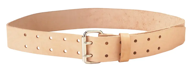 Custom Leathercraft 9841 Genuine Leather Work Belt – 2-Inch Wide Tan Belt for Comfort and Durability