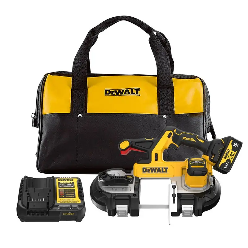 DEWALT 20V MAX Dual-Switch Band Saw – 3-1/4″ Portable Cutting System