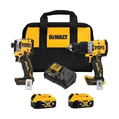 DeWALT 20V MAX XR 2-Piece Cordless Power Tool Combo Kit