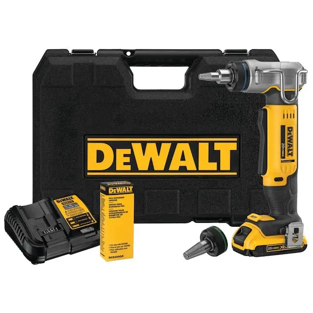 DeWALT DCE400D1 20V MAX XR 1-Inch PEX Expander Kit