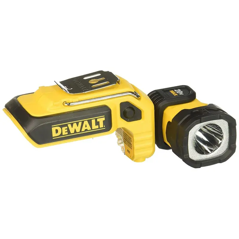 DEWALT DCL044 20V MAX Portable LED Work Light — Magnetic, Clip-On, and Freestanding Design (Bare Tool)