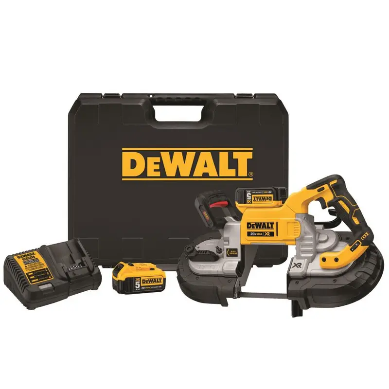 DeWALT DCS376P2 20V MAX 5-Inch Dual-Mode Cordless Band Saw Kit