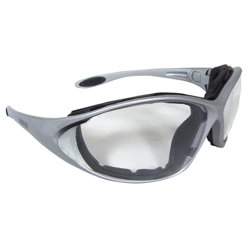 DEWALT DPG95-11C Foam-Lined Safety Glasses with Anti-Fog Clear Lenses — ANSI Z87.1 Rated