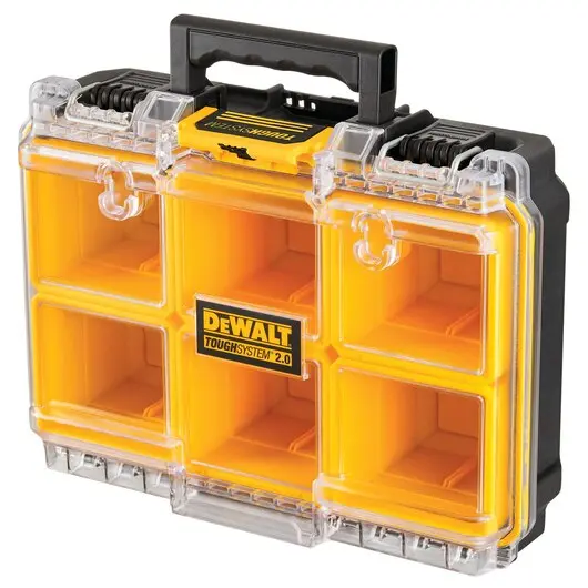 DeWalt DWST08020 TOUGHSYSTEM 2.0 Deep Compact Organizer – Modular Storage Solution