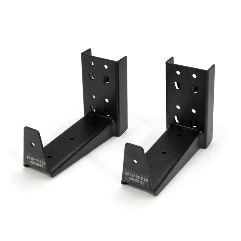 DEWALT DWST1-6221 2-Pack Cantilever Brackets for Workshop Shelving (6-Inch, 50-Lb Capacity Each)