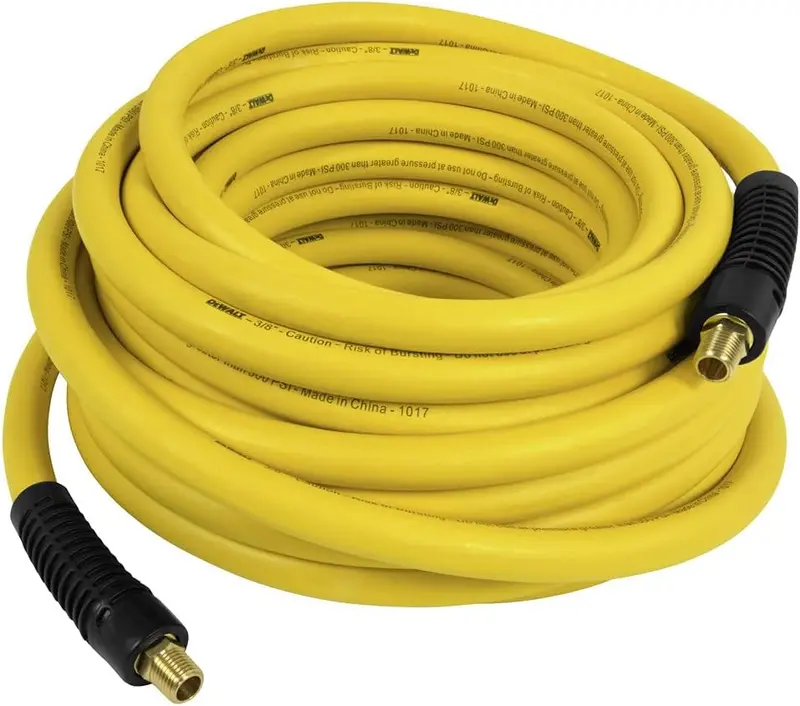 DeWALT DXCM012-0201 3/8-Inch x 50-Foot Premium Rubber Air Hose