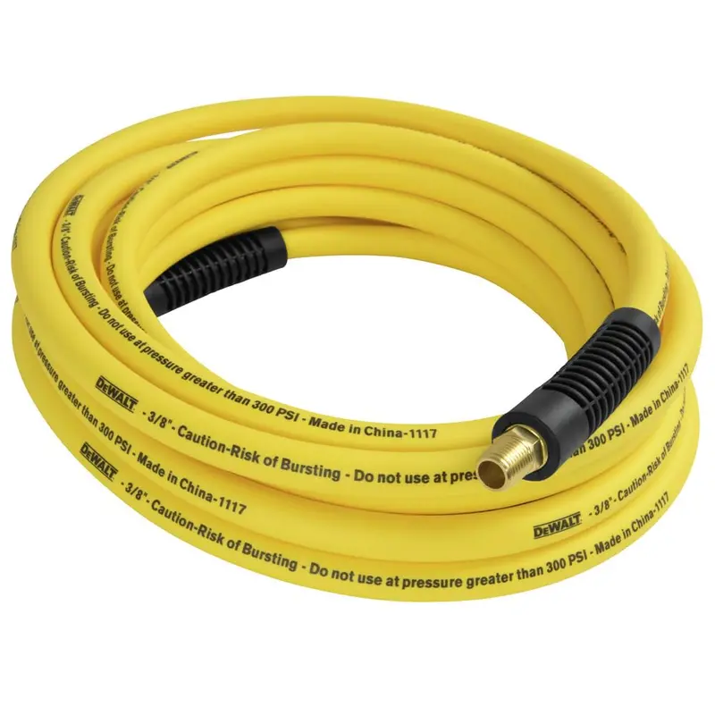 DEWALT DXCM012-0204 Premium Hybrid Air Hose – 3/8″ × 25 Feet